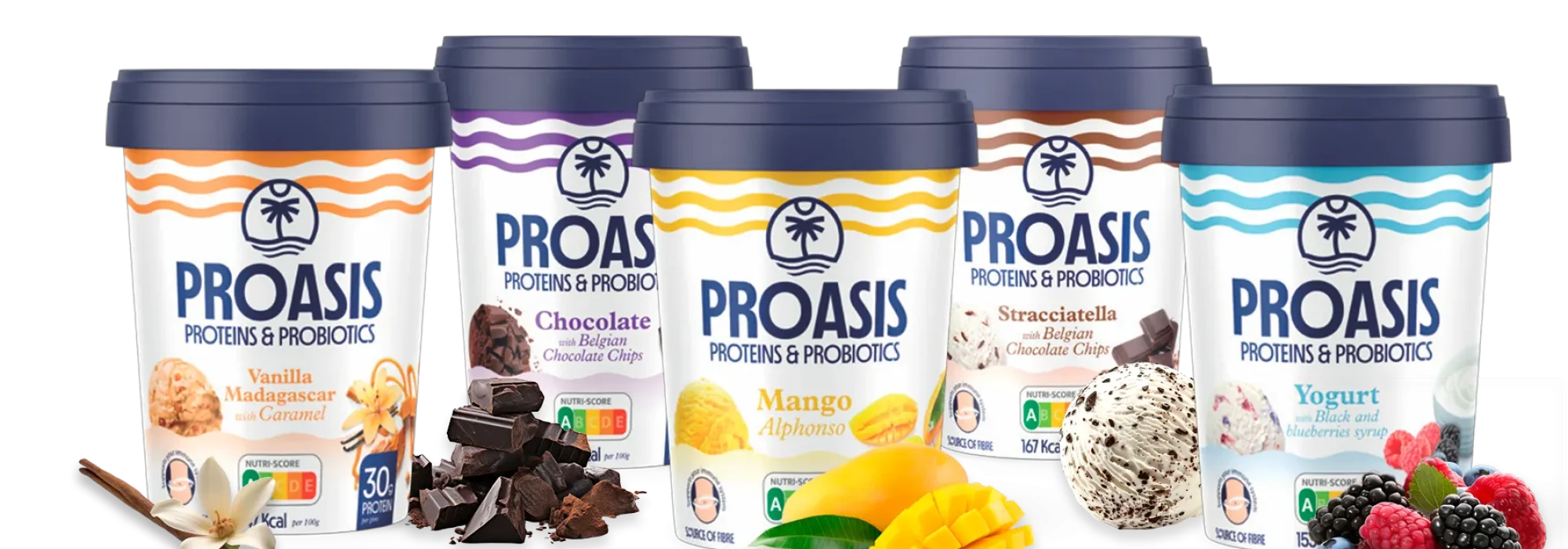 Helados probióticos