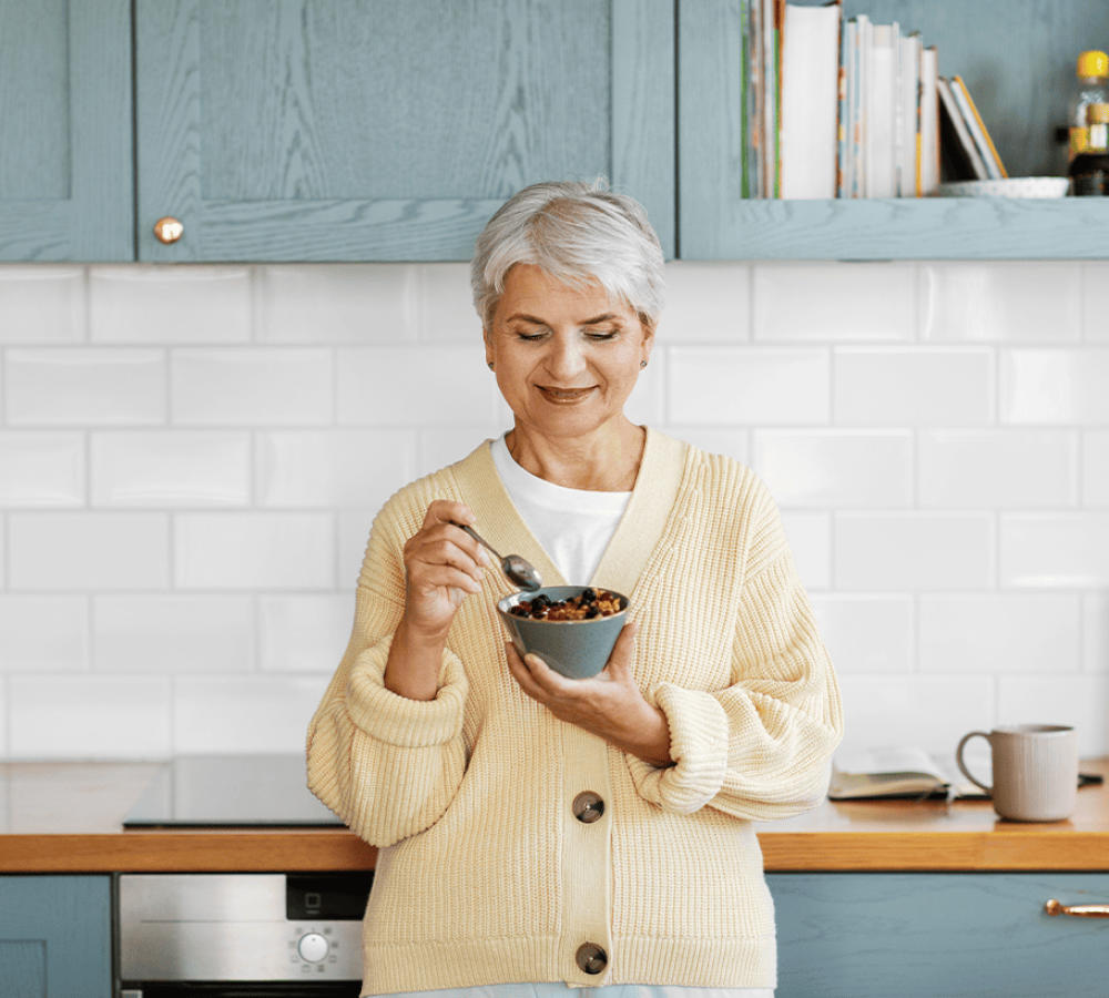 bienestar con proteínas y probióticos
